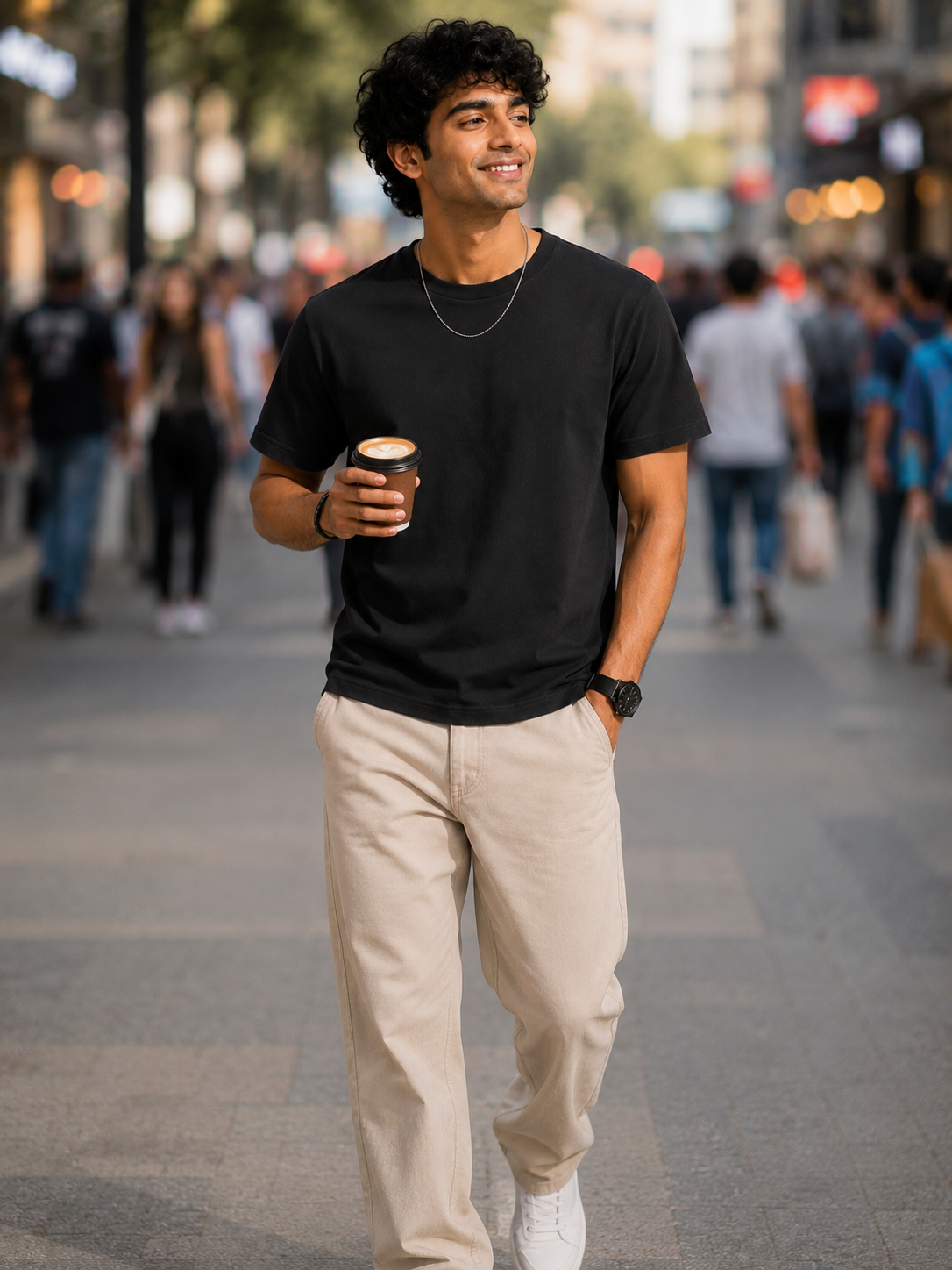 Black Men's Supima T-Shirt