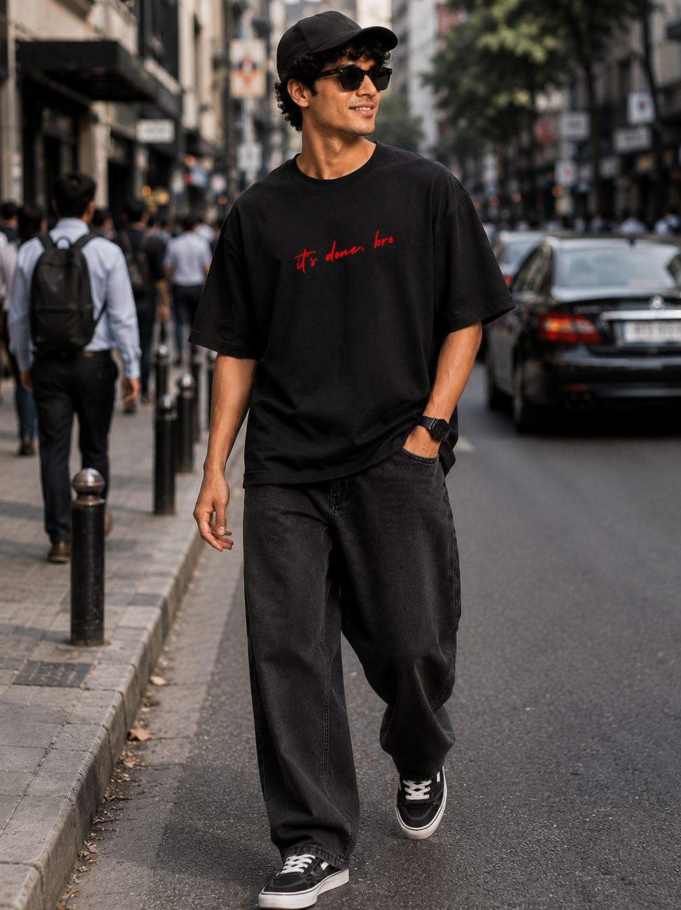 Done Bro Men's Oversized T-Shirt