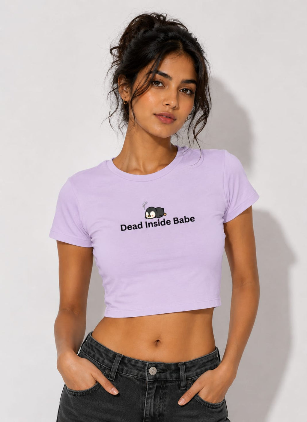 Dead Inside Babe Women's Baby Tee
