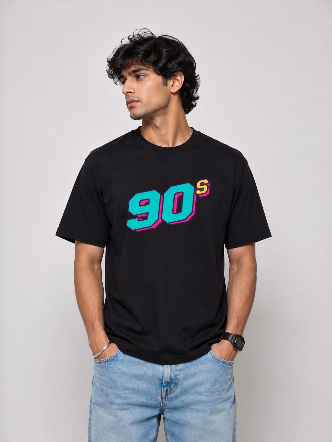 90s Men's Stretch T-shirt