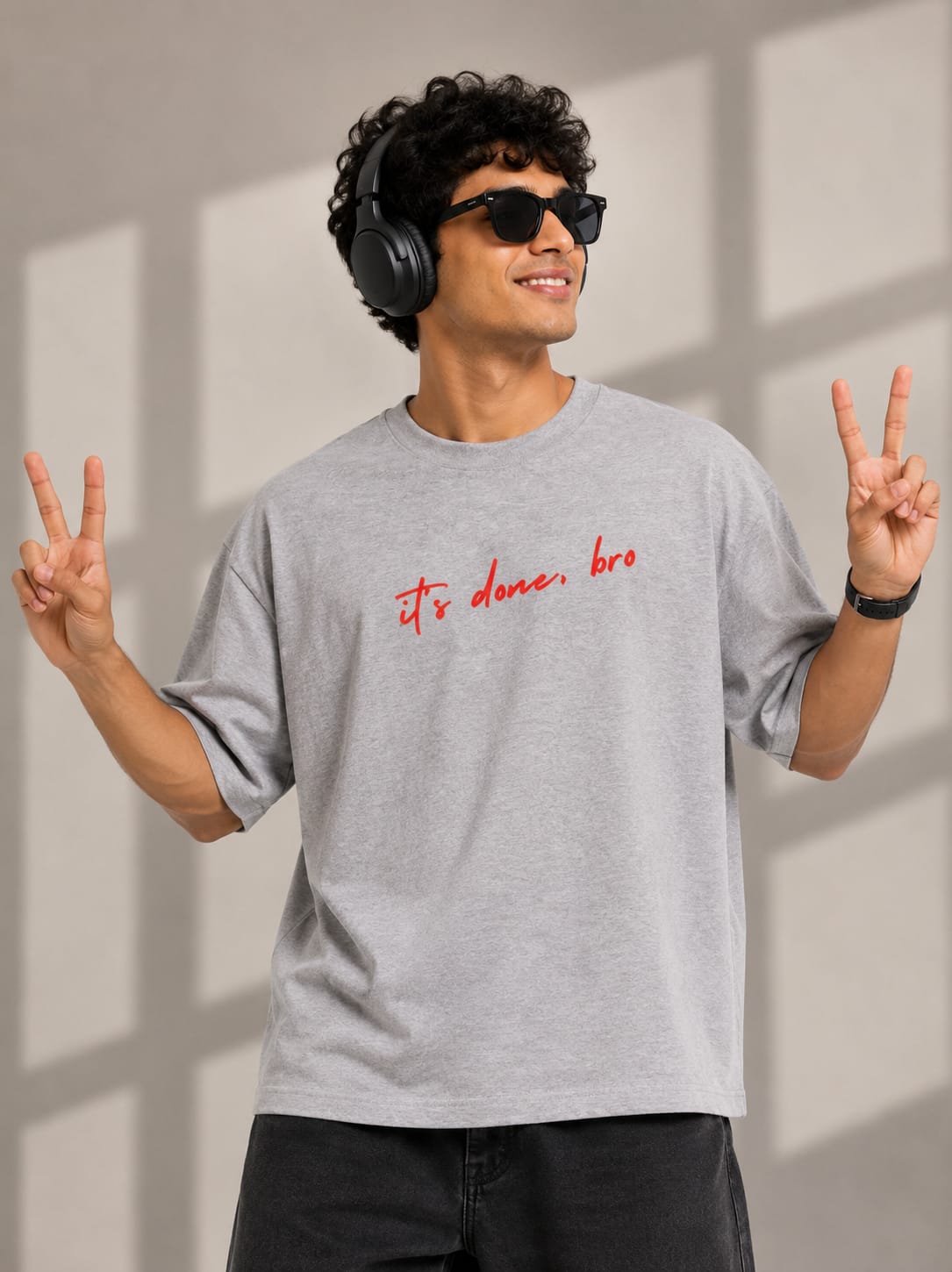 Done Bro Men's Oversized T-Shirt