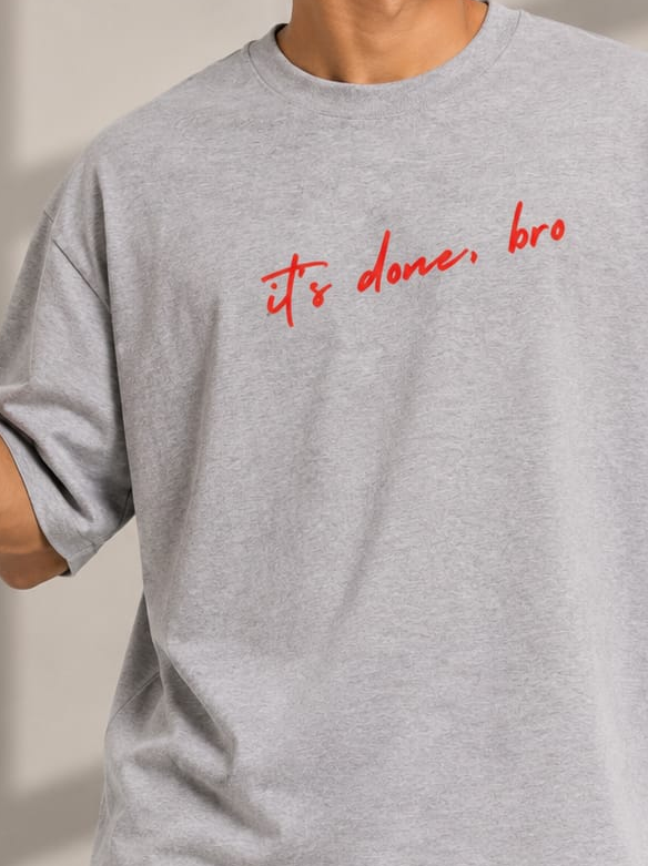 Done Bro Men's Oversized T-Shirt