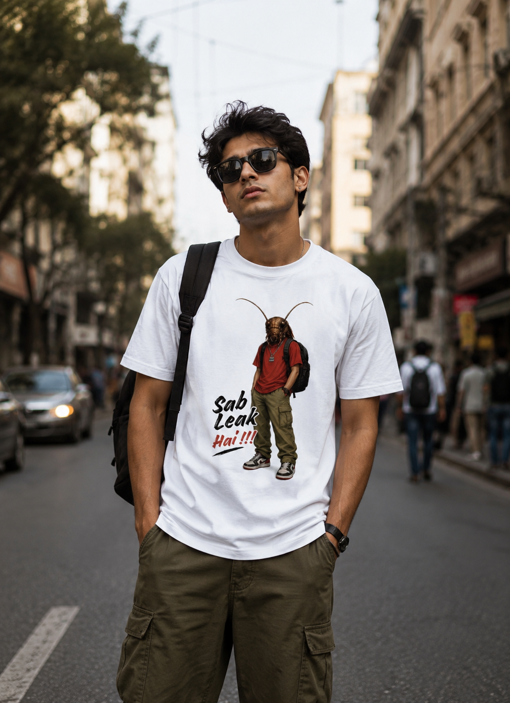 Cockroach Student Men's Stretch T-shirt