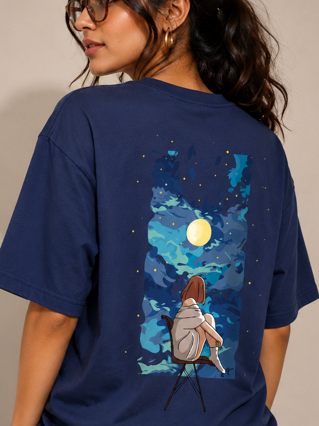 Starry You Women's Oversized T-Shirt
