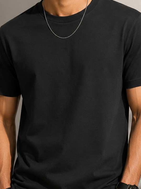 Black Men's Supima T-Shirt