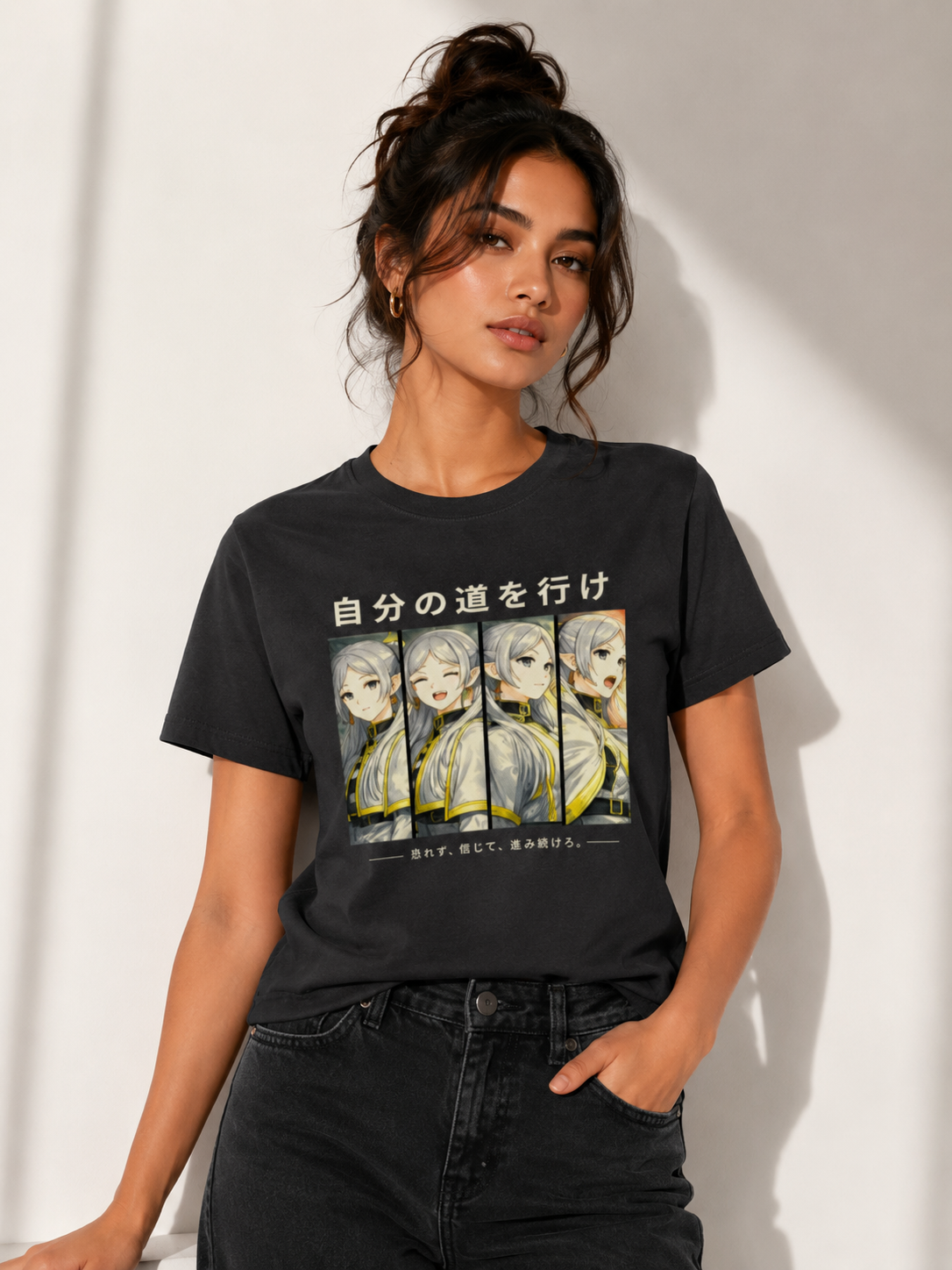 Aura Anime Women's Relaxed T-Shirt