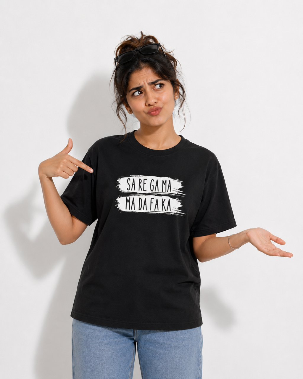 Sa Re Ga Women's Relaxed T-Shirt