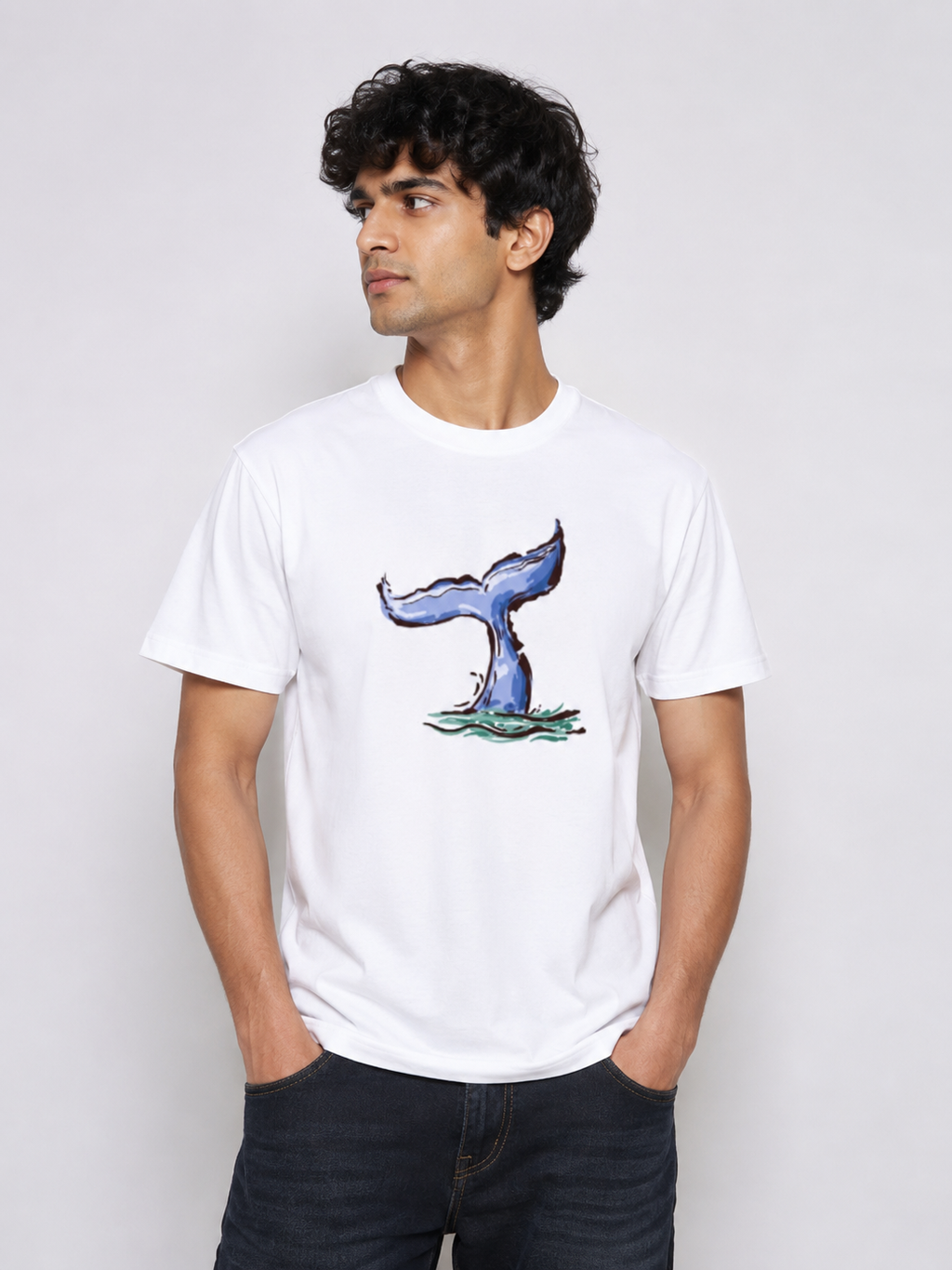 Beach Men's Stretch T-shirt
