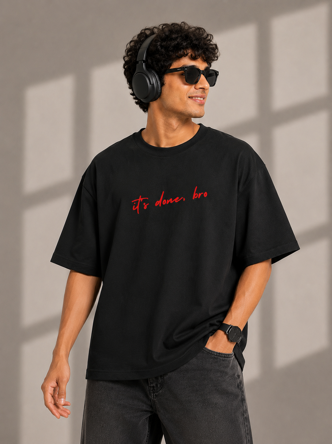 Done Bro Men's Oversized T-Shirt