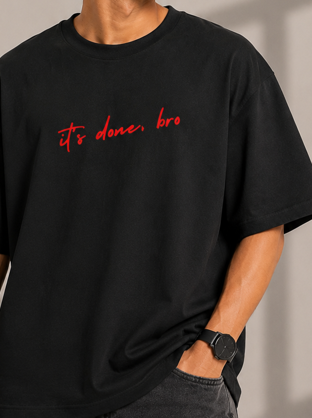 Done Bro Men's Oversized T-Shirt