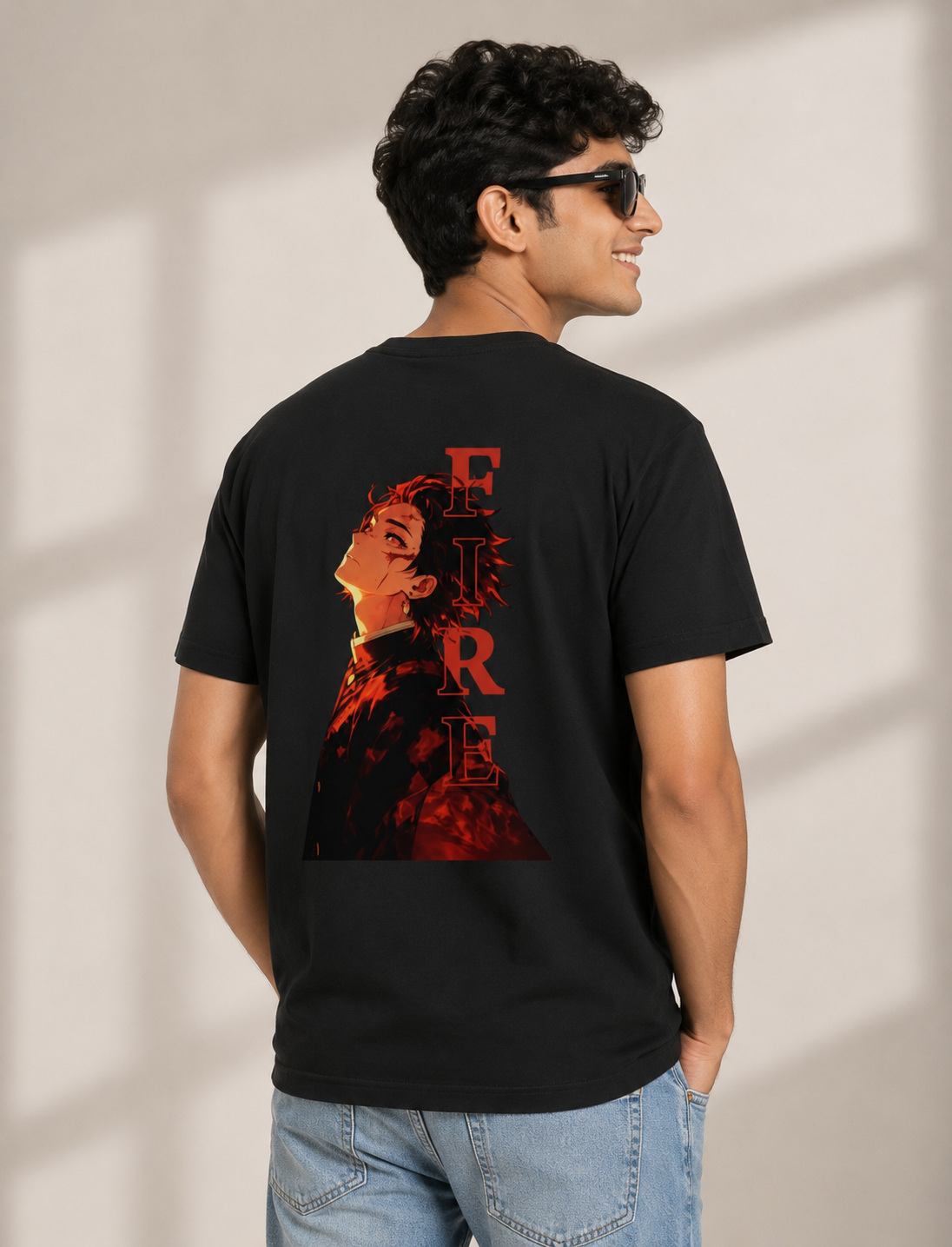 Fire Men's Regular T-Shirt