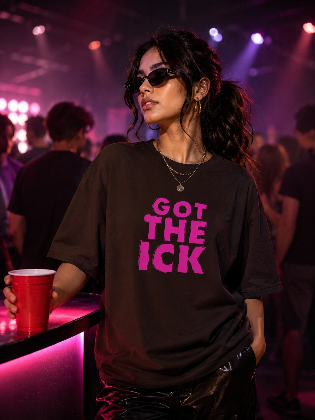 ICK Women's Oversized T-Shirt