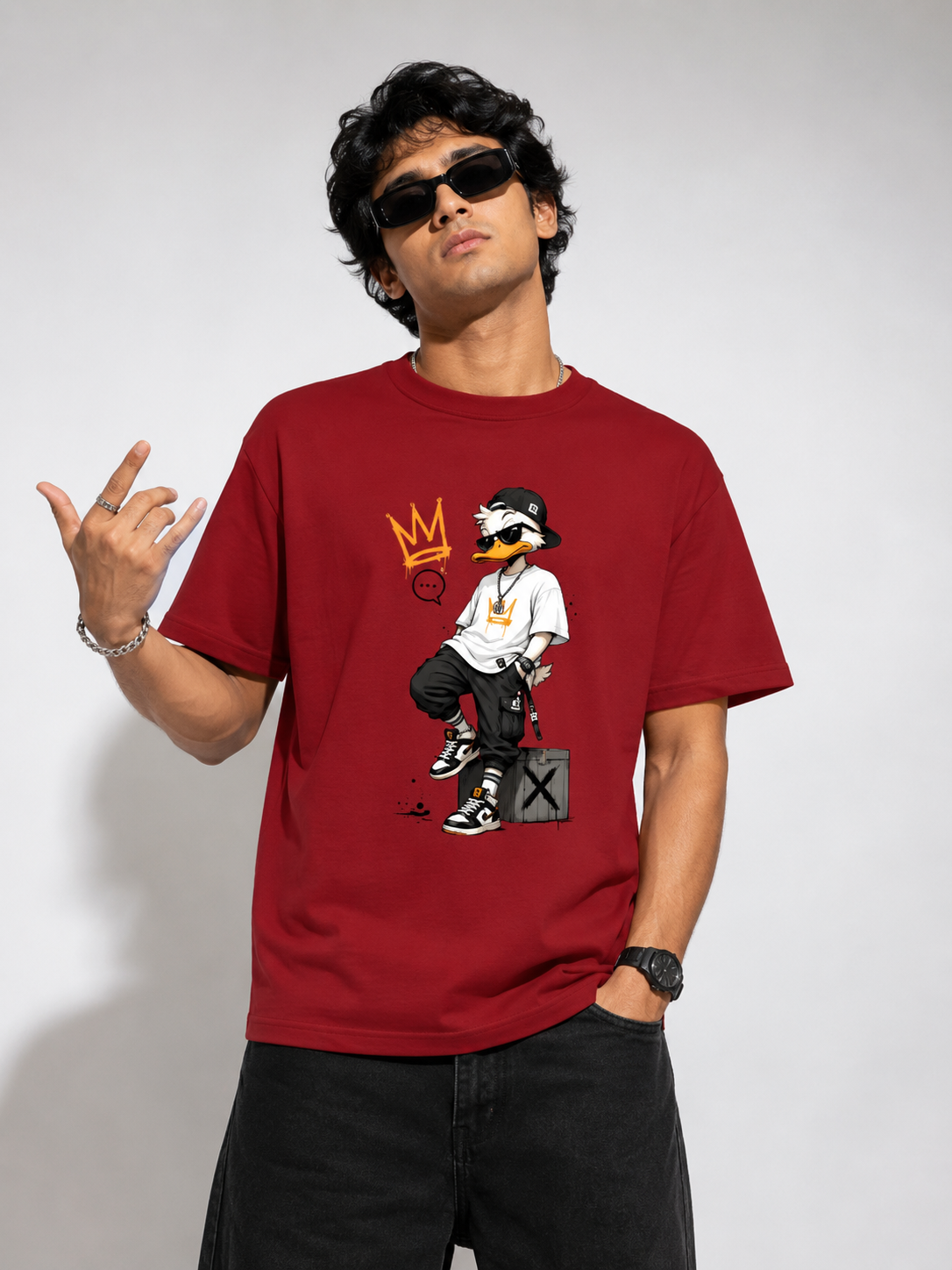 Yo-Yo Donald Men's Stretch T-shirt
