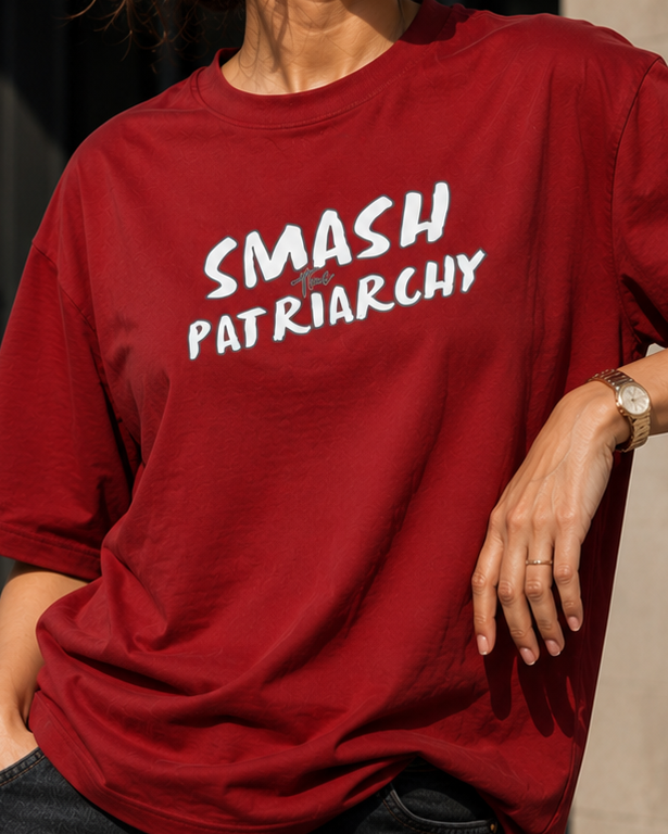 Patriarchy Women's Oversized T-Shirt