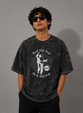 Do It Anyway Men's Acid Washed Oversized Tee