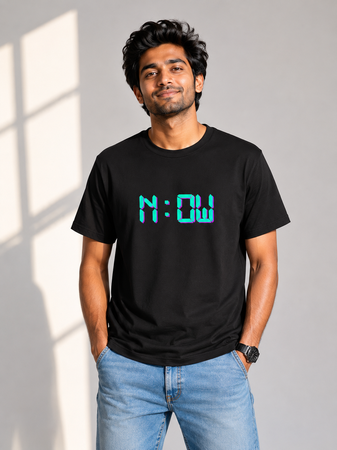 NOW Men's Regular T-Shirt
