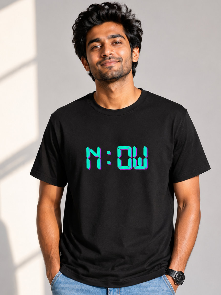 NOW Men's Regular T-Shirt