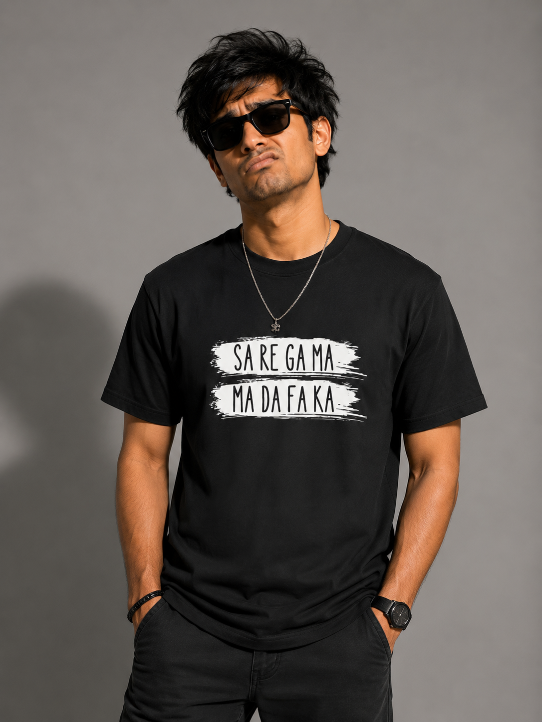 Sa Re Ga Ma Men's Regular T-Shirt